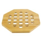 Apoio-de-Panela-Bambu-Hexagonal-Ikinci-18cm-x-18cmFrontalTopo3