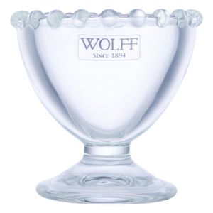 Porta Ovo Cristal Wolff Pearl 6cm x 6cm