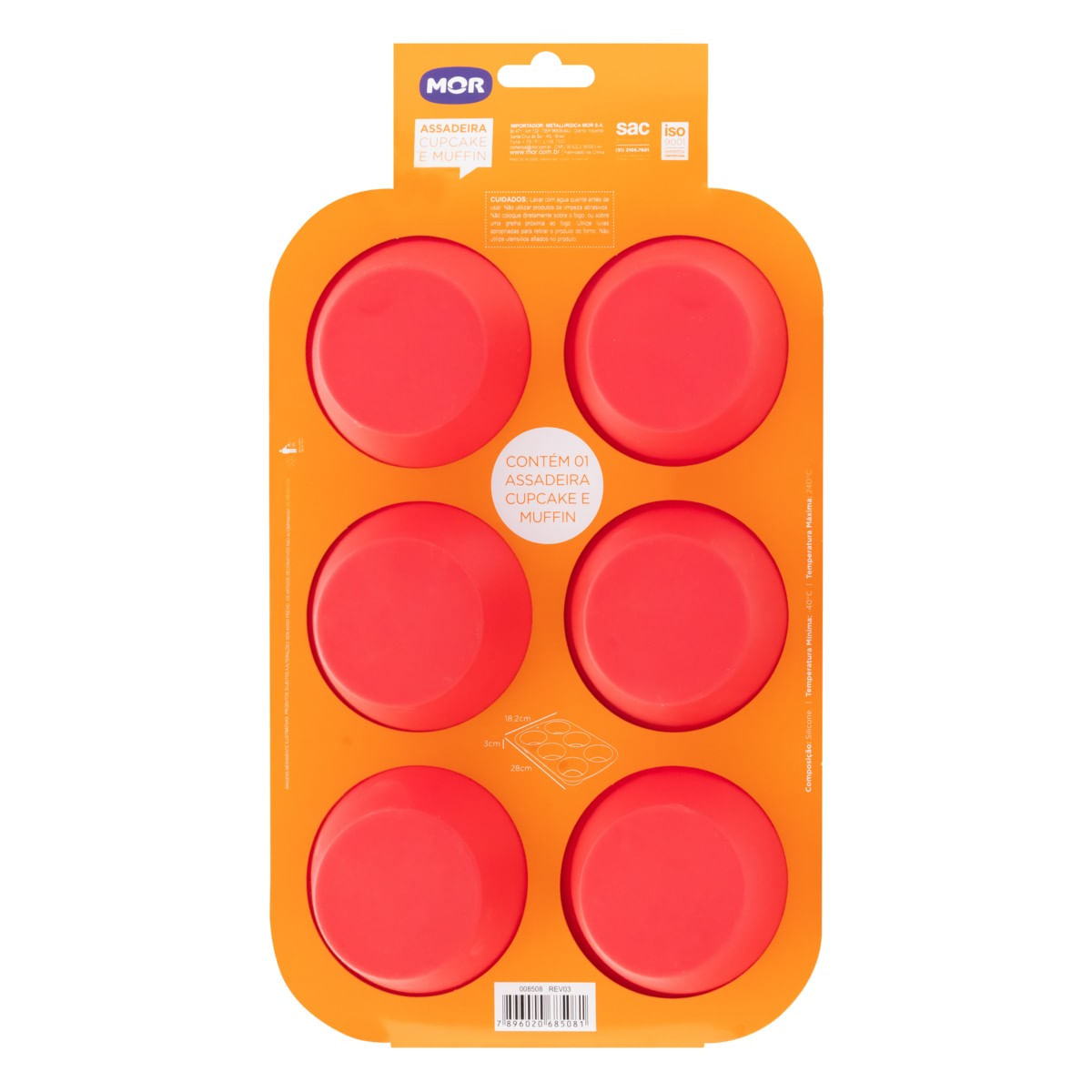 FormaRetangularemSiliconeparaCupcakeeMuffinMorCozinhaPosterior3