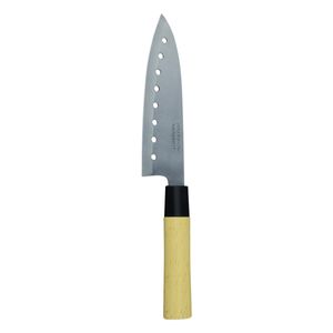 Faca Santoku com Furo em Inox Haüskraft Ásia 7"