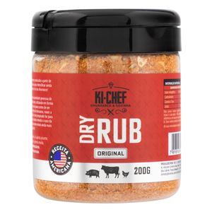 Tempero Dry Rub Original Ki-Chef 200g