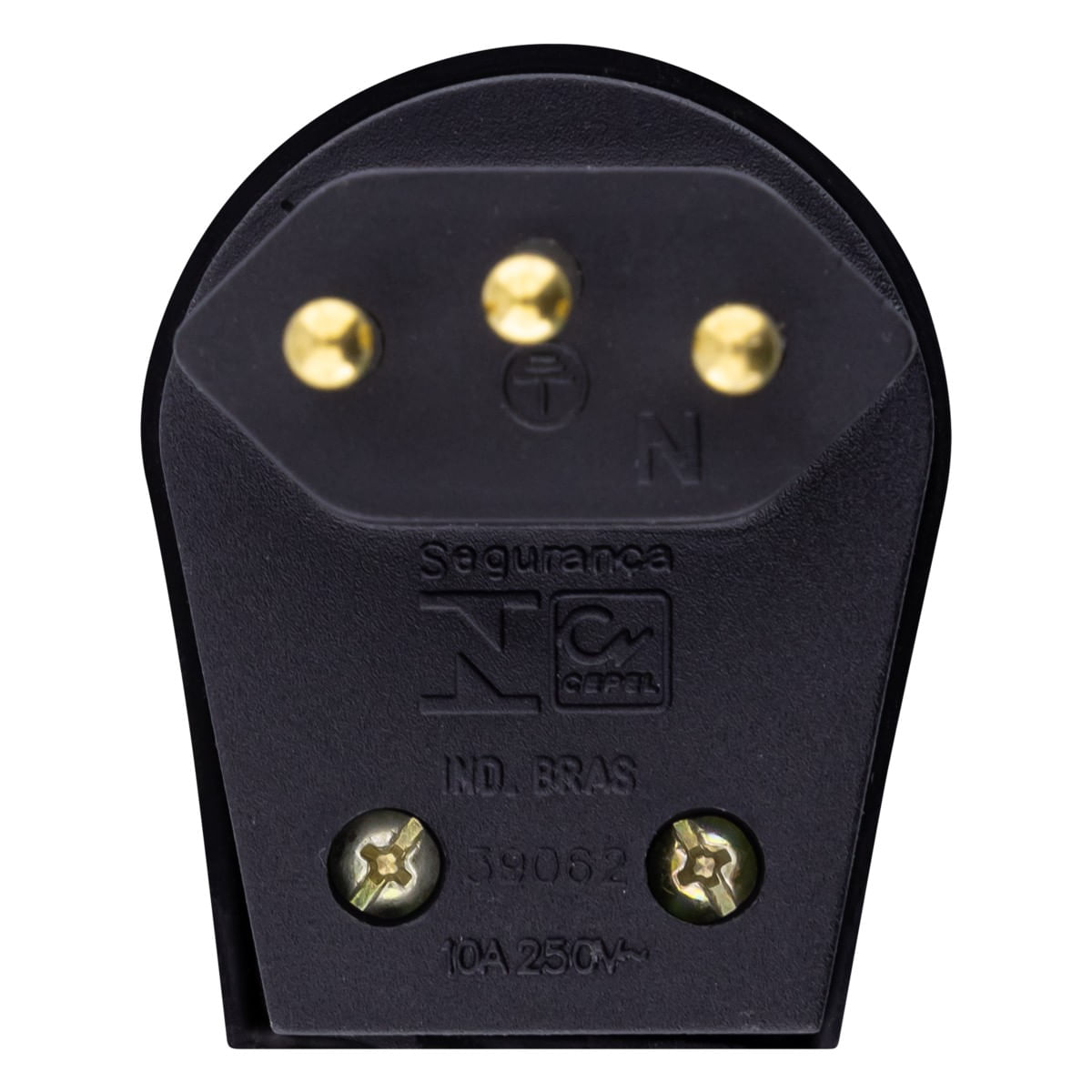 PlugueFortePretoMec-Tronic2pinos+Terra10AFrontal3