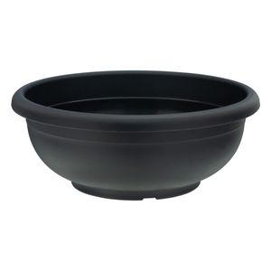 Vaso Plástico Preto Colibri Napoli 19cm