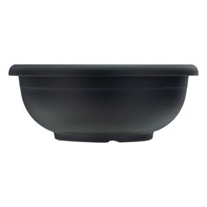 Vaso Plástico Preto Colibri Napoli 19cm