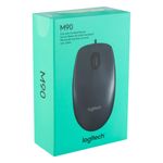 Mouse-com-Fio-M90-Logitech-PretoEmbalagemAngularEsquerda3