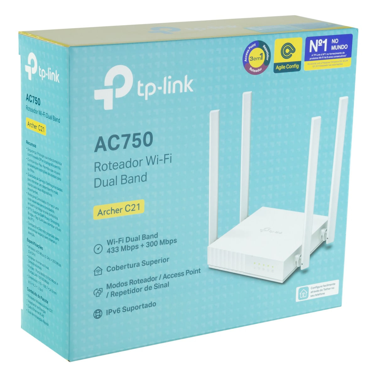 RoteadorWi-fi733mbpsTp-LinkAngularEsquerda6