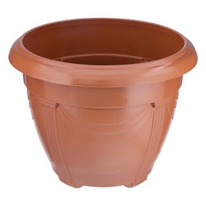 Vaso Plástico Terracota Nutriplan Romano