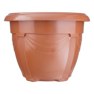 Vaso Plástico Terracota Nutriplan Romano