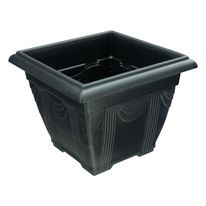 Vaso Plástico Floreira Mini Nutriplan Preto