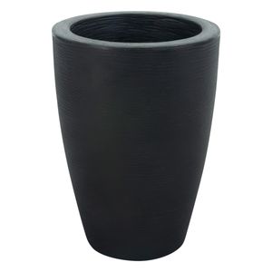 Vaso Grafiato Preto Nutriplan Cônico 38cm