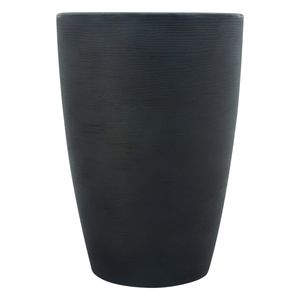 Vaso Grafiato Preto Nutriplan Cônico 48cm