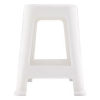 Banqueta Plástica Branca Mor
