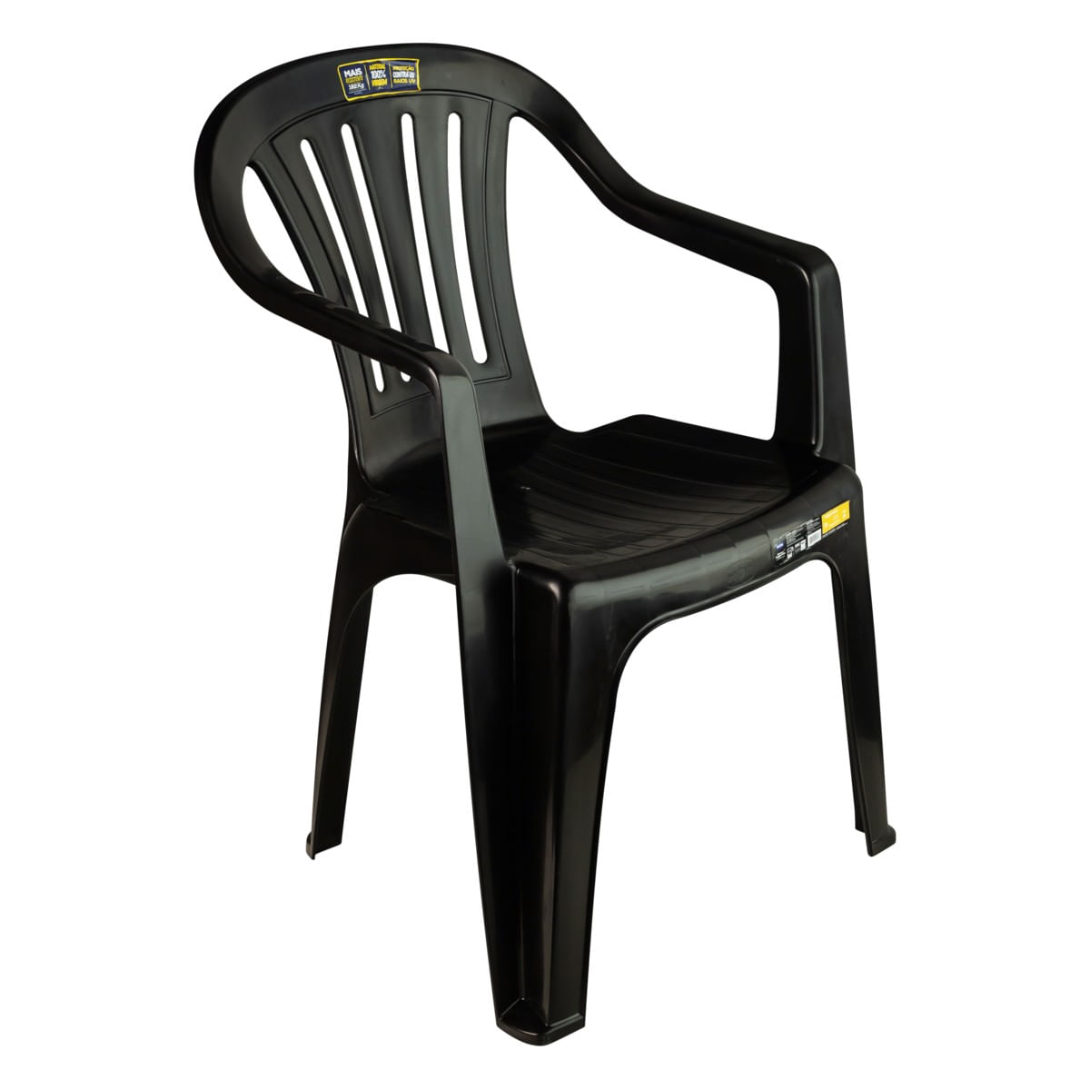 PoltronaPlásticaPretaMorAngularEsquerda1