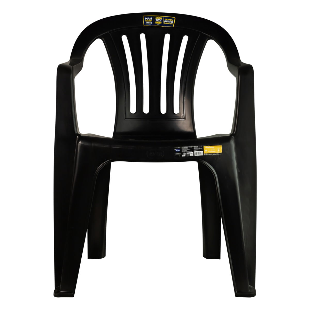 PoltronaPlásticaPretaMorFrontal2