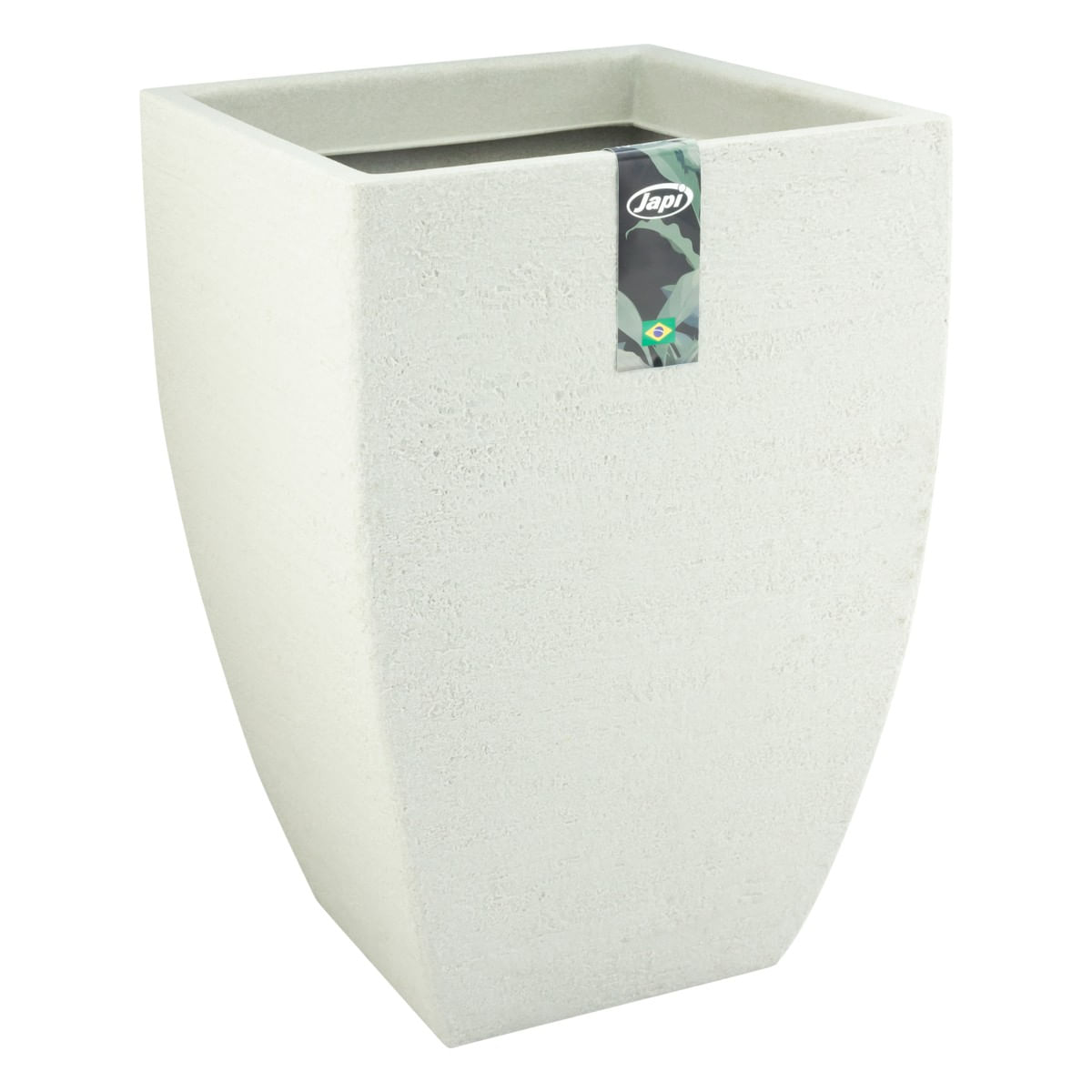 VasoModernoCimentoJapiQuadrado36cmAngularEsquerda1