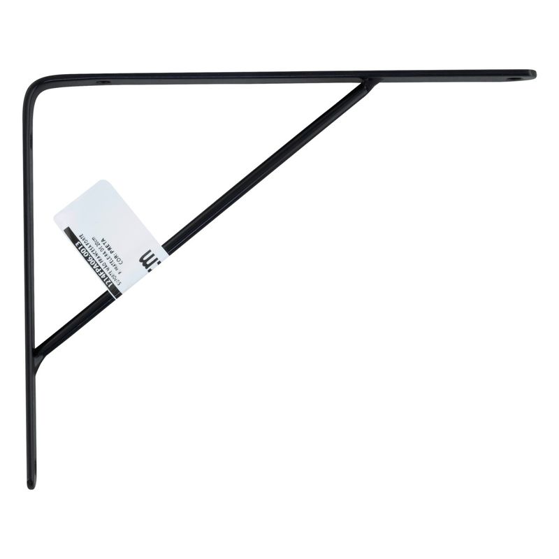 Suporte-para-Prateleira-Reforado-Di-Carlo-Preto-18cm-x-20cmFrontal1