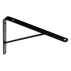Suporte para Prateleira Reforçado DiCarlo Preto 18cm x 20cm