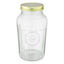 Pote de Vidro Americano com Tampa Nadir 1,5l