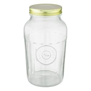 Pote de Vidro Americano com Tampa Nadir 1,5l