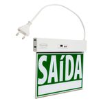 Placa-de-Sinalizaao-Saida-de-Emergencia-Slim-Dupla-Face-Segurimax-240mm-x-180mm-BivoltAngularEsquerda2