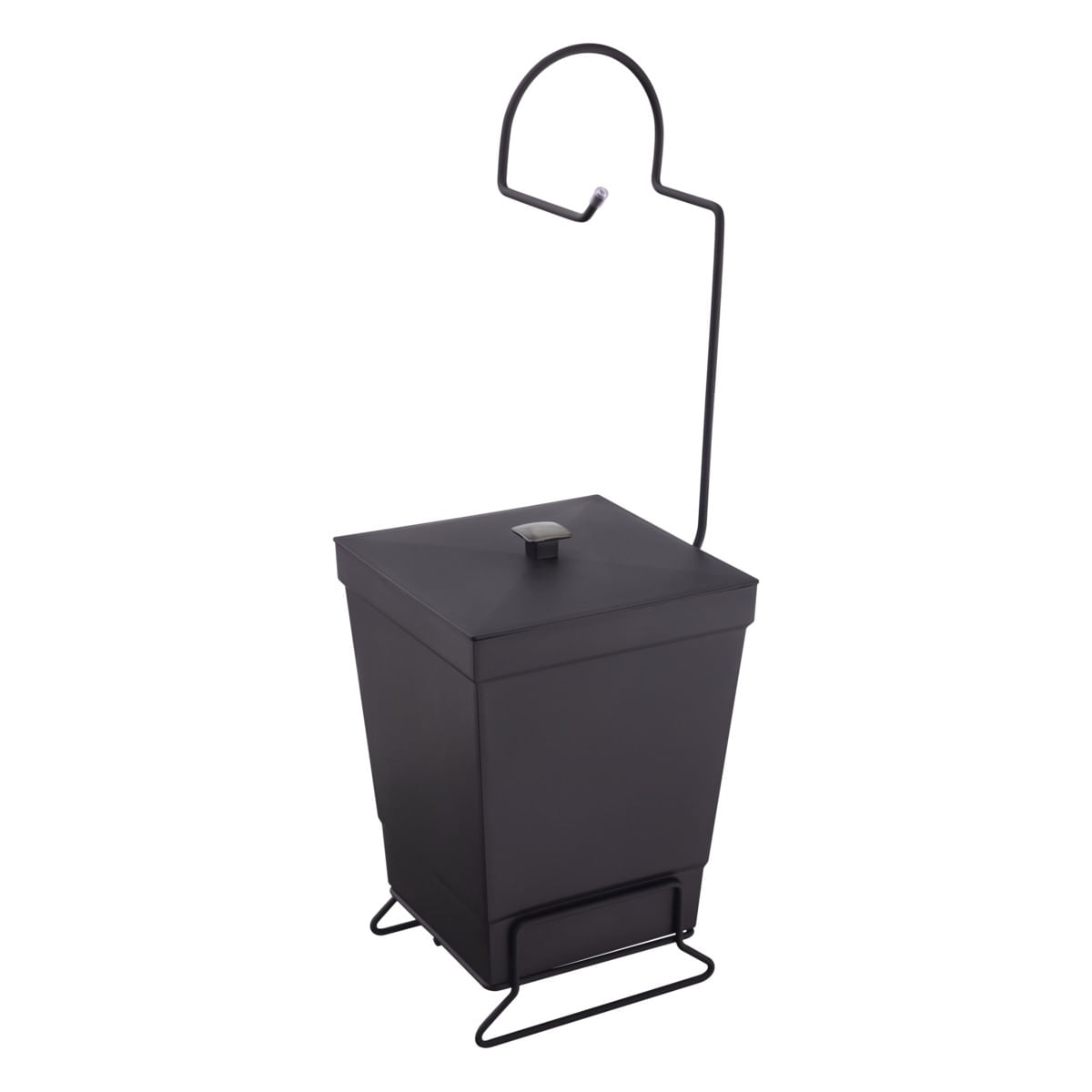 LixeiracomSuporteparaPapelHigiênicoStolfPreta65lAngularEsquerda1