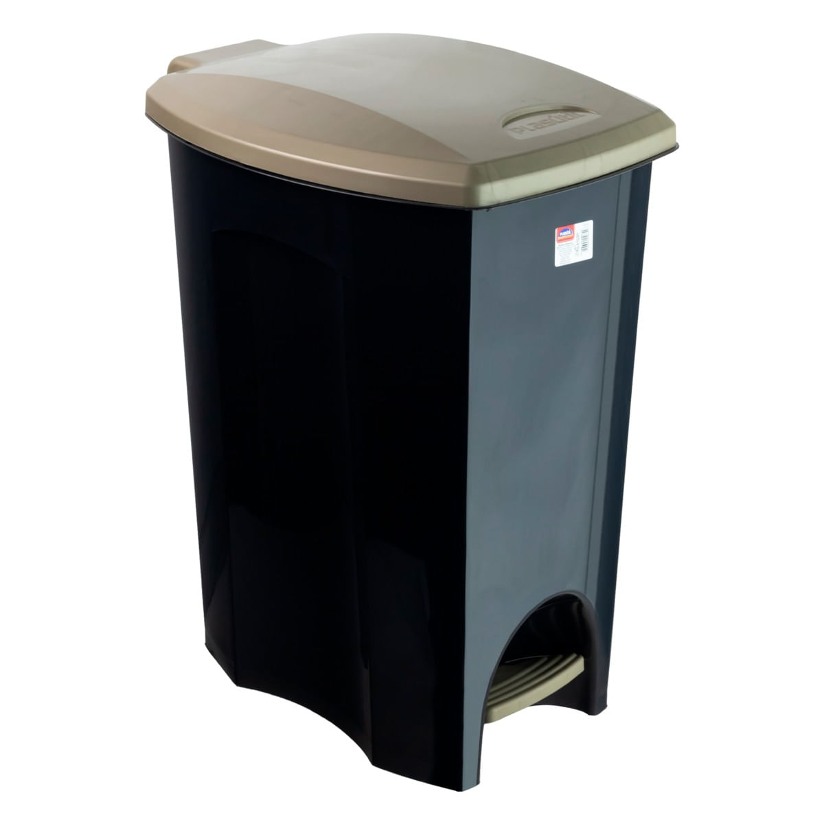 LixeiracomPedalPretaPlasútil50lAngularEsquerda1