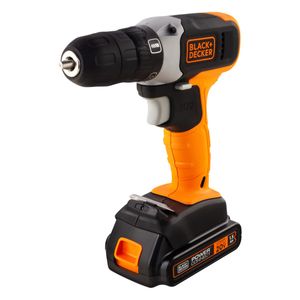 Parafusadeira e Furadeira à Bateria BCD702 Black+Decker 3/8" 20V