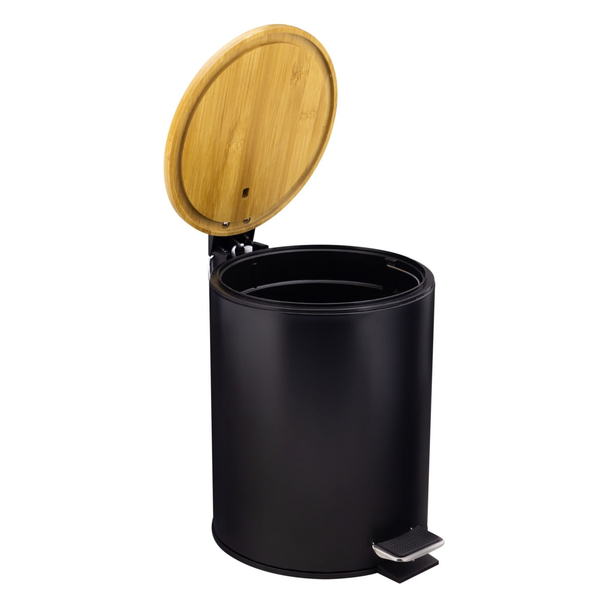 LixeiraSoftCloseBambuPretaNewprocomPedal5lAngularEsquerda2