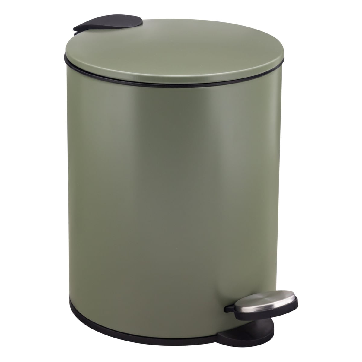 LixeiraSoftCloseVerdeNewprocomPedal5lAngularEsquerda1