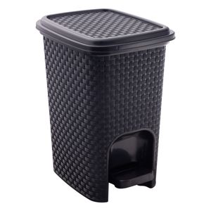 Lixeira com Pedal Rattan Arqplast 7l