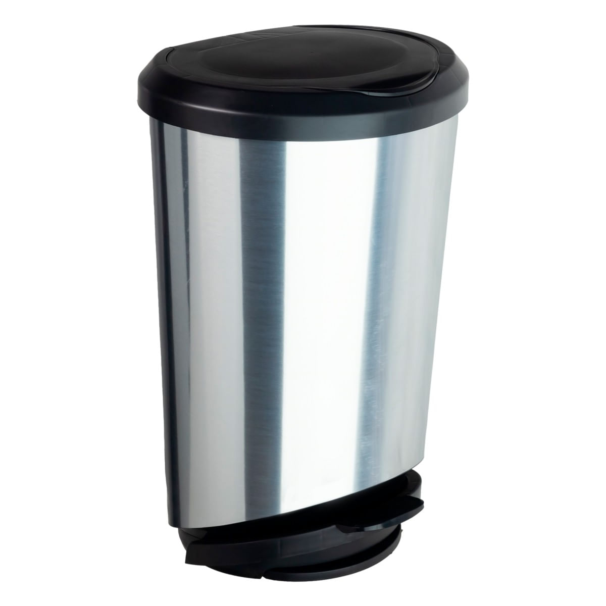 LixeiracomPedalInoxArqplast45lAngularEsquerda1