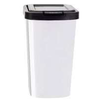 Lixeira Click Inox Arqplast 9l