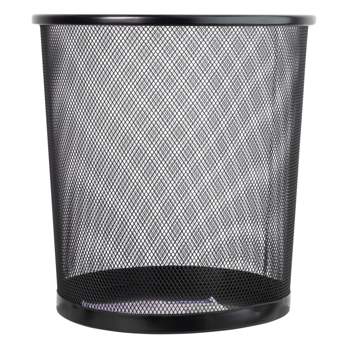 LixeiraparaEscritórioPretaNewpro12lFrontal2