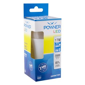 Lâmpada de Led Powner 17W 3000K