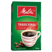 Café Torrado e Moído Tradicional Melitta 500g