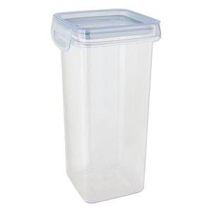 Porta Mantimentos Quadrado Plasútil 1,24l