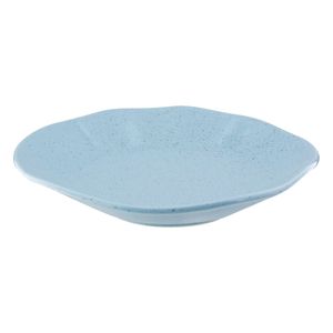 Prato Fundo de Porcelana Ryo Blue Bay Oxford 22,5cm