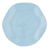 Prato para Sobremesa de Porcelana Ryo Blue Bay Oxford 21,5cm