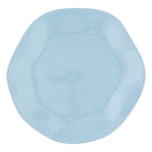 Prato para Sobremesa de Porcelana Ryo Blue Bay Oxford 21,5cm