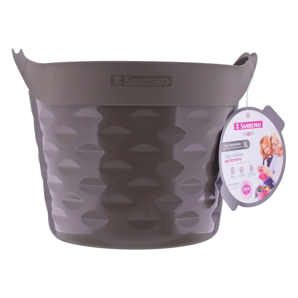 CestoparaRoupasRedondoSanremoCinza3lFrontal2