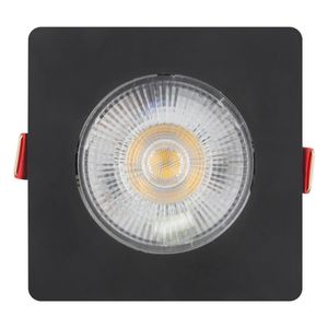 Spot Led de Embutir Quadrado Preto Avant 5W 4000K