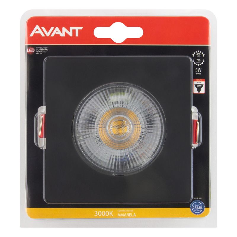 Spot-Led-de-Embutir-Quadrado-Preto-Avant-5W-4000K-BivoltEmbalagemFrontal3