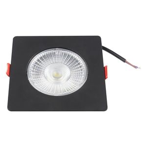 Spot Led de Embutir Quadrado Preto Avant 5W 6500K