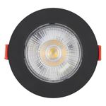 Spot-Led-de-Embutir-Redondo-Preto-Avant-5W-3000K-BivoltTopo1