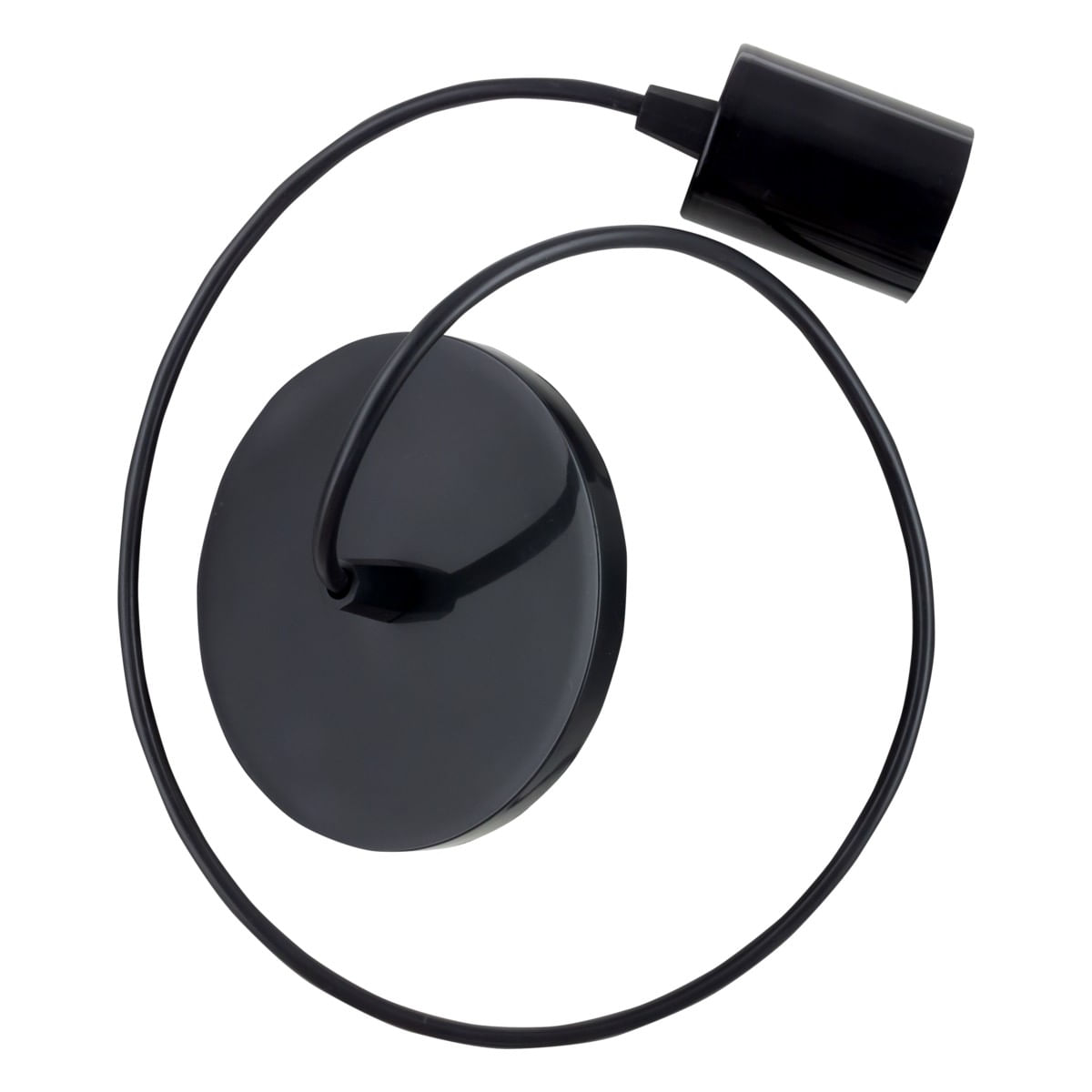 PendenteSlimPretoPavilonis1xE27AngularEsquerda1