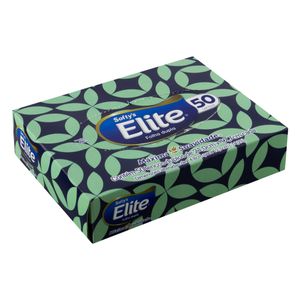 Lenço de Papel Folha Dupla Elite Softy's 50 unidades