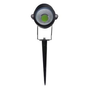 Espeto de Led Preto para Jardim Bronzearte 7W Luz Verde