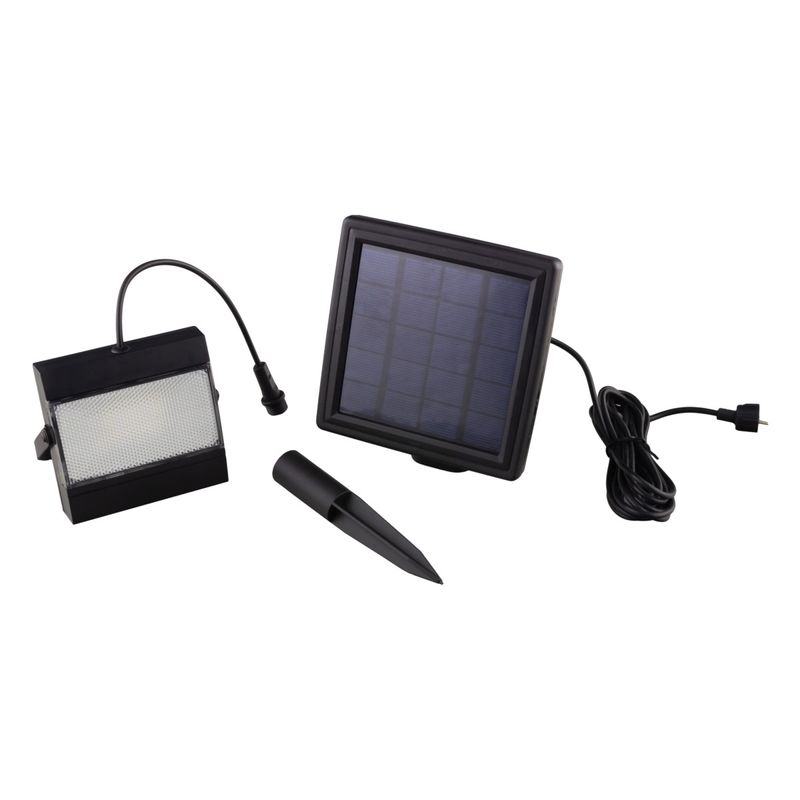 Refletor-Solar-de-Led-com-Estaca-Ecoforce-2W-6000KFrontal1