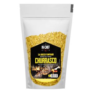 Sal Grosso Temperado Ki-Chef 500g