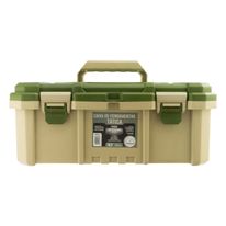 Caixa de Ferramentas com Bandeja Metasul 44cm x 23cm x 18cm